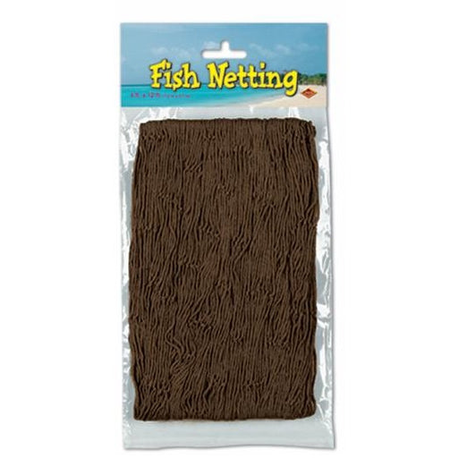 Brown Decorative Fish Netting, 4 ft x 12 ft