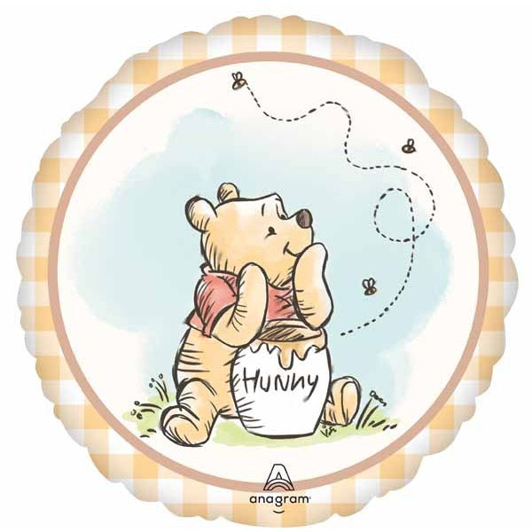 Winnie the Pooh 18" Round Foil Balloon