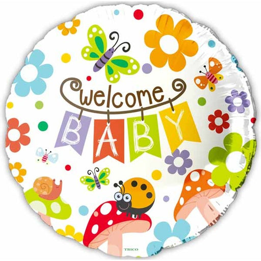 Welcome Baby 18-Inch Foil Balloon