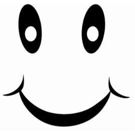 M.SOURIRE SMILE FACE 11" 10/BAG ASSTD