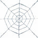 6-Foot Elastic Creepy Web Halloween Decoration
