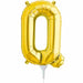 16-Inch Gold Letter Q Balloon