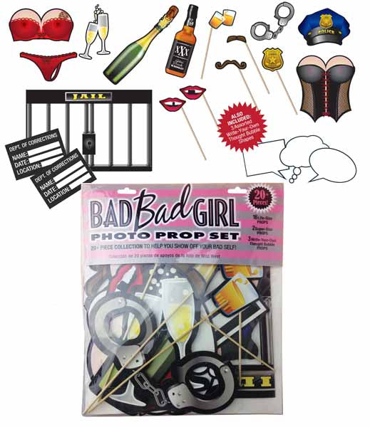 Bad Bad Girl Photo Prop Set