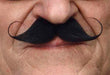 Black Self Adhesive Fake Moustache, 9.5 x 5 cm
