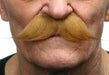 Light Brown Costume Moustache, 16 x 4.4 cm