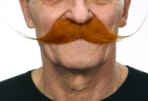 Strawberry Red Hook Moustache Costume Accessory