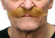 Light Brown Costume Moustache, 19 x 3 cm