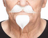 BEARD MOUSTACHE SET WHITE 6.7"X3.7"