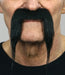 Black European-Style Self-Adhesive Moustache, 10 x 15 cm
