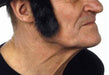 Black Costume Sideburns, 4 cm x 10 cm