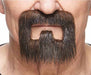 GOATEE BROWN/RED 4.1" X 3.7"