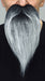 BEARD BLACK/GREY 14.5 CM X 27 CM