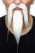 CHINESE BEARD SET WHITE 10 CM X 24 CM
