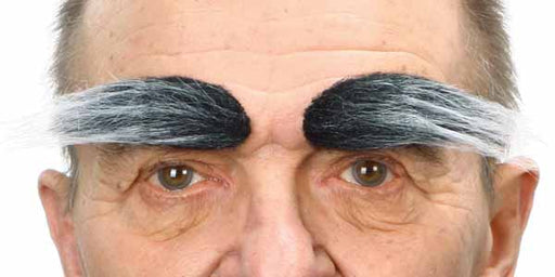EYEBROW BLACK/GREY 6CM X 2.5CM