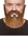 Medium Brown Costume Beard, 9.8 x 7.4 cm