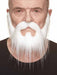 White Costume Beard, 9.8 cm x 7.4 cm