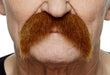 Auburn Costume Moustache, 11 cm x 6 cm