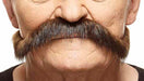 MOUSTACHE BROWN/RED 29 CM X 7 CM