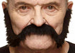 Oversized Black Costume Moustache, 25 cm x 12 cm