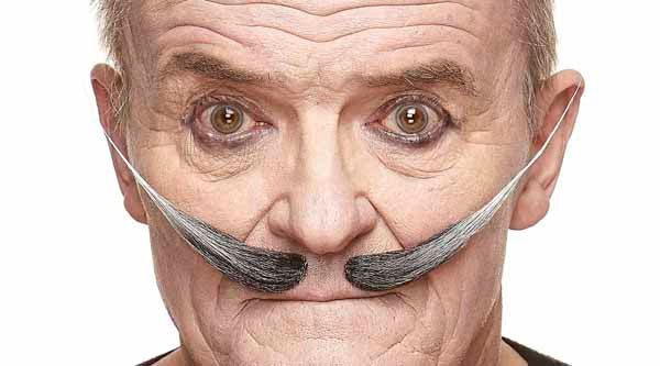Salvador Dali Salt and Pepper Costume Moustache