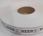 ROLL TICKETS 2000 BEER WHITE