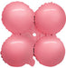 17-Inch Macaron Coral Quad Foil Balloon