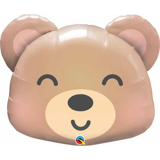"Adorable Baby Bear Head Balloon - 31" Shape Pkg"