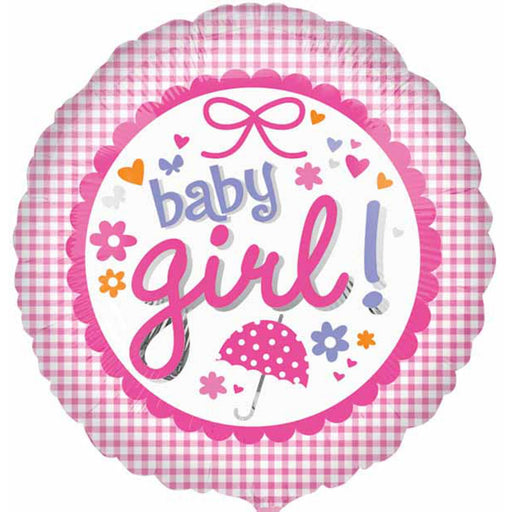 "Adorable Baby Girl Gingham Outfit Pkg - 18" Vlp S20"