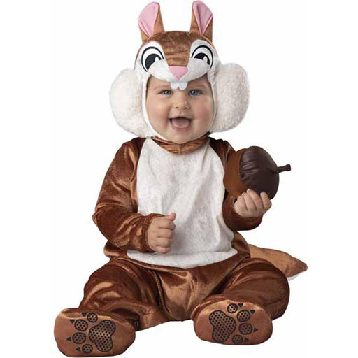 "Adorable Cheeky Chipmunk Infant Outfit - Size Medium (12-18)"