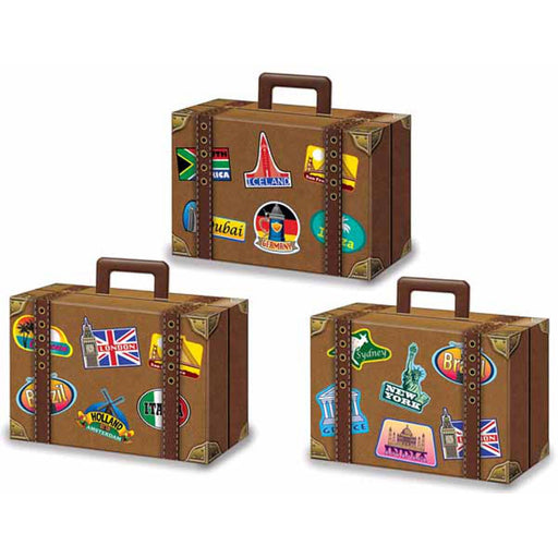 "Adorable Luggage-Shaped Favor Boxes For Your Special Event"