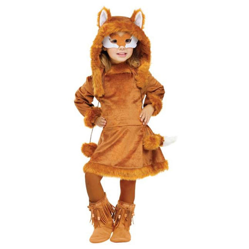 "Adorable Sweet Fox Toddler Costume - Size 4-6"