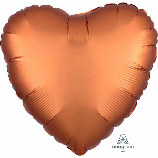 "Amber 18" Heart Satin Balloon Package"