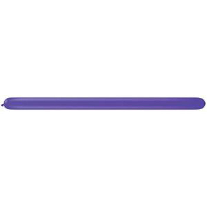 Qualatex Animal Twisty Purple Violet 260Q Latex Balloons (100/Pk)