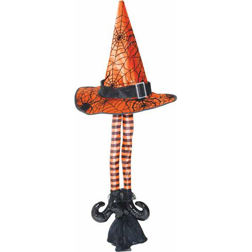 "Animated Witch Hat With Moving Legs"