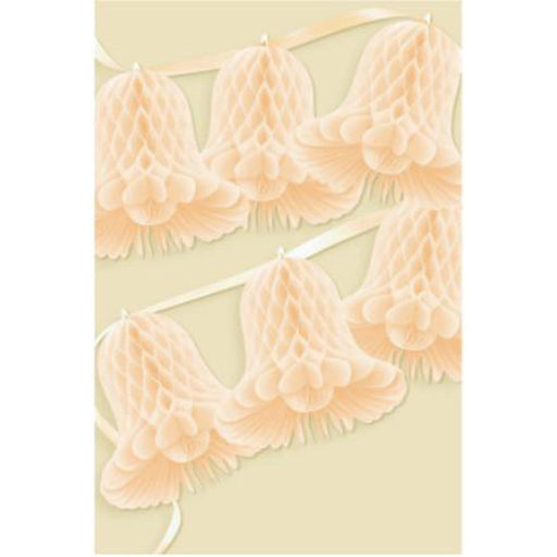 Apricot Streamers - 24' Bell Streamer Roll (1/Pkg)