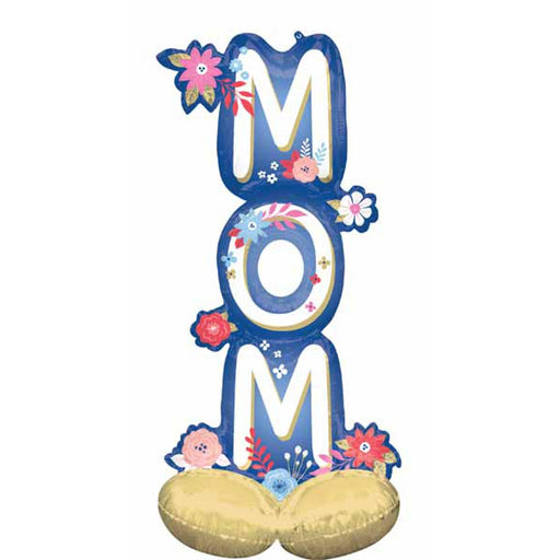 "Artful Florals Mom Balloon Package - 53" Airloonz & 70" P70"