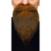 Auburn Brown Beard and Moustache