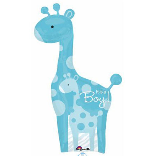 Baby Boy Giraffe Plush Toy - 42" Shape P35 Pkg