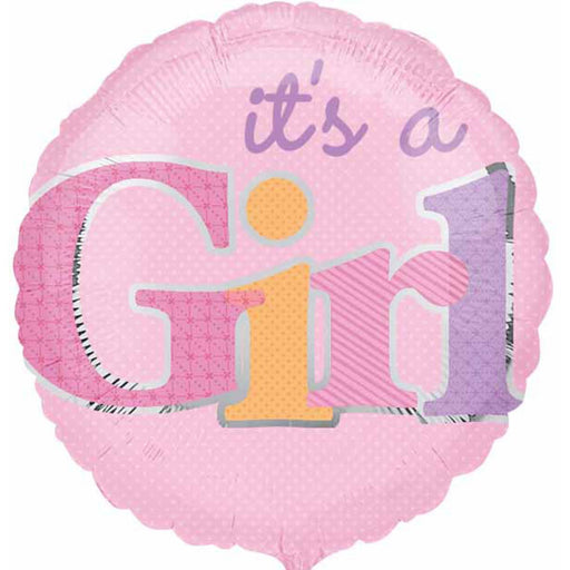 "Baby Girl Arrival Balloon Package"