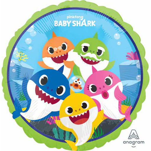 "Baby Shark 18" Plush Toy - Soft And Huggable Flat Design"