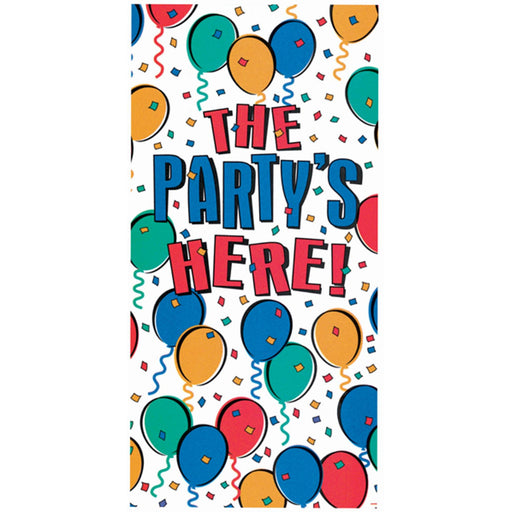 Balloon Party Plastic Door Decs (12 Pack)