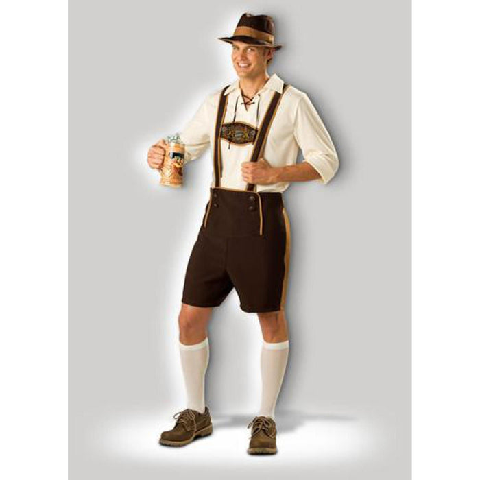 Bavarian Guy Mens Medium Costume.