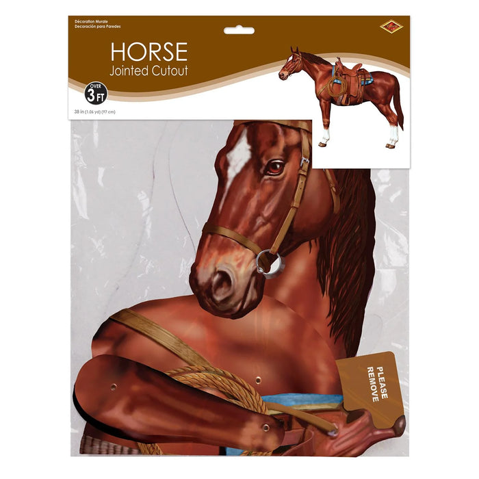 38" Jointed Horse Cutout