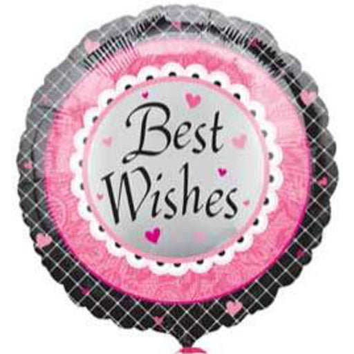 "Best Wishes 18" 1 Sided Card"