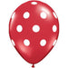 Big Polka Dots 11" Balloon Set (50 Pieces)