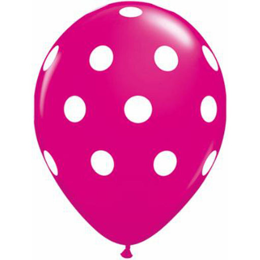 Big Polka Dots Party Balloons (50 Pack)