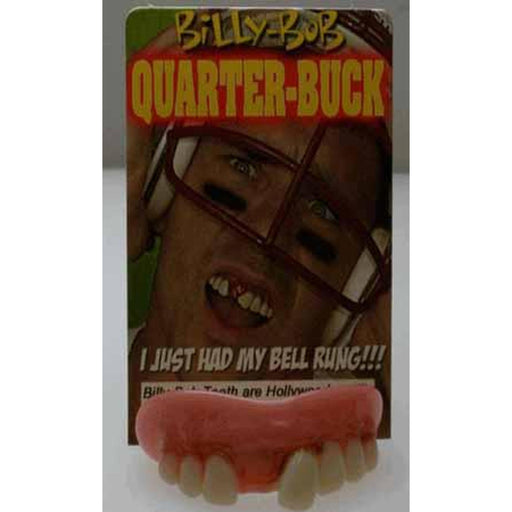 "Billy Bob Teeth Quarterbuck - The Ultimate Hillbilly Costume Accessory"