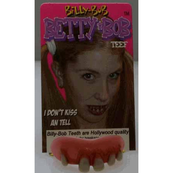 "Billy Bob Teeth Betty Bob - Eye-Catching Pink Costume Teeth"