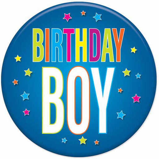 Birthday Boy Button