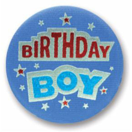 Birthday Boy Satin Button Pack